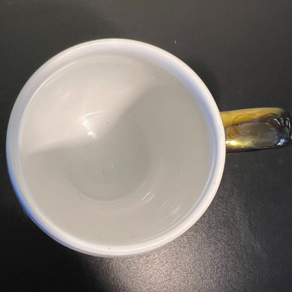 Threshold SNUGGLE SEASON Rounded Stoneware Mug with Metallic Gold Color Handle - Picture 4 of 6